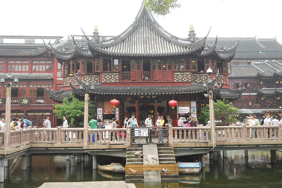 la Casa del Tè a Shanghai