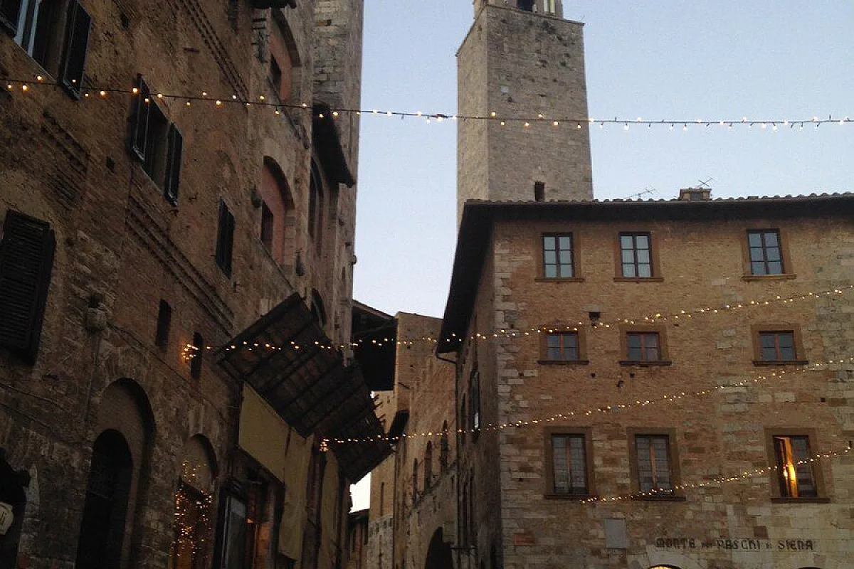Luminarie a San Gimignano
