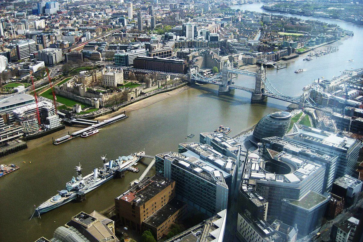 panorama dallo shard