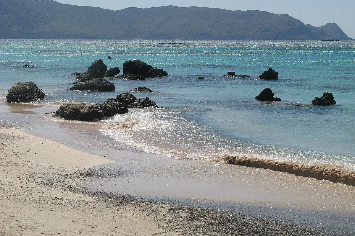 Elafonissi beach