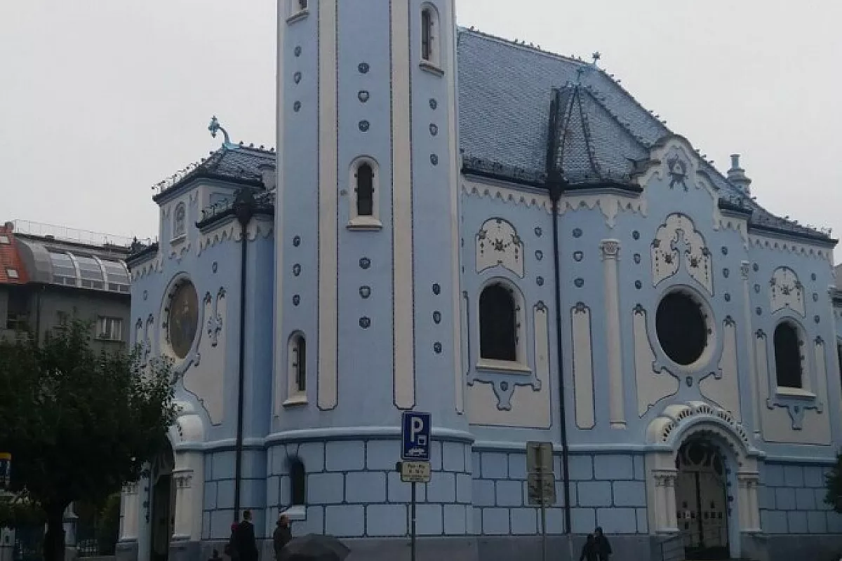 La chiesa blù