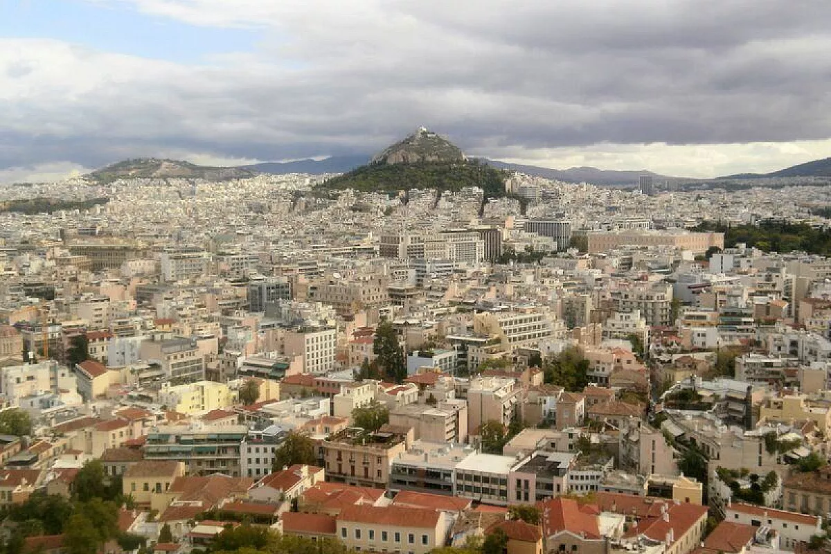 vedura del Licabetto dall'Acropoli