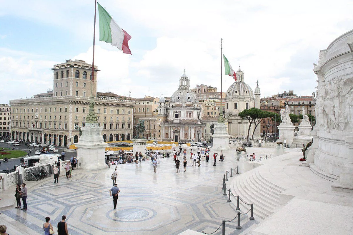 Vista dal Vittoriano