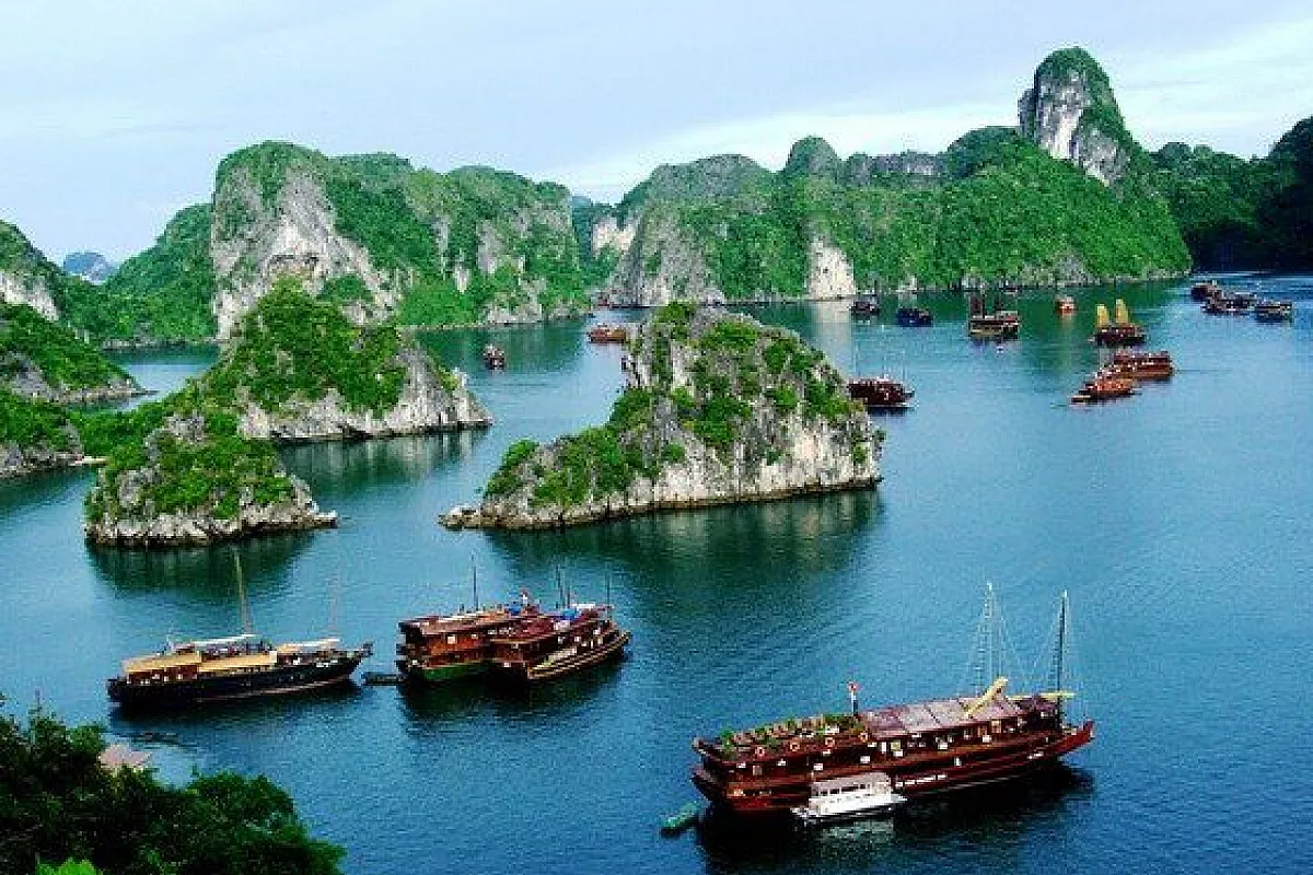 io e mia moglie in vietnam e cambogia