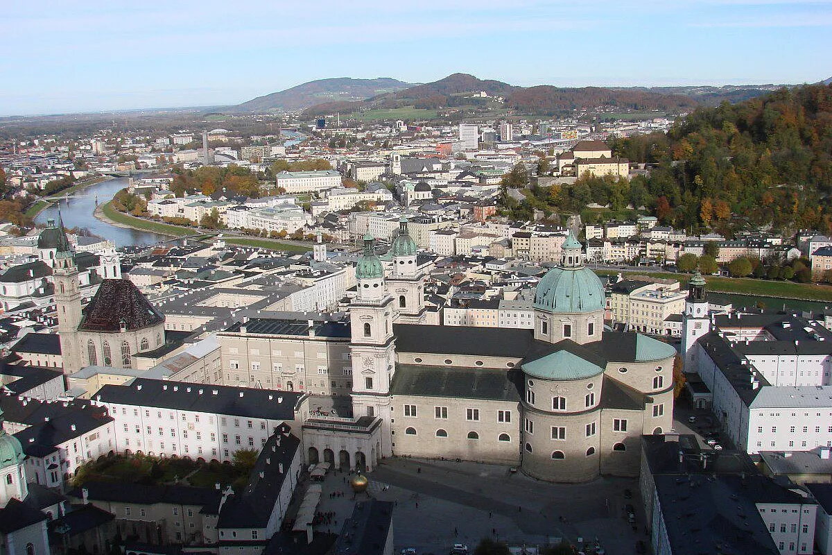 Salzburg dall'alto