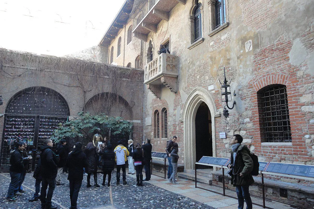 Casa di Giulietta e il celebre balcone