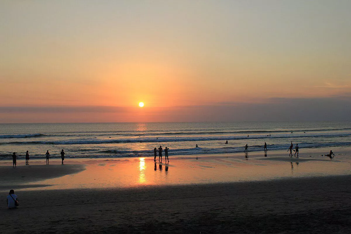 tramonto indonesiano