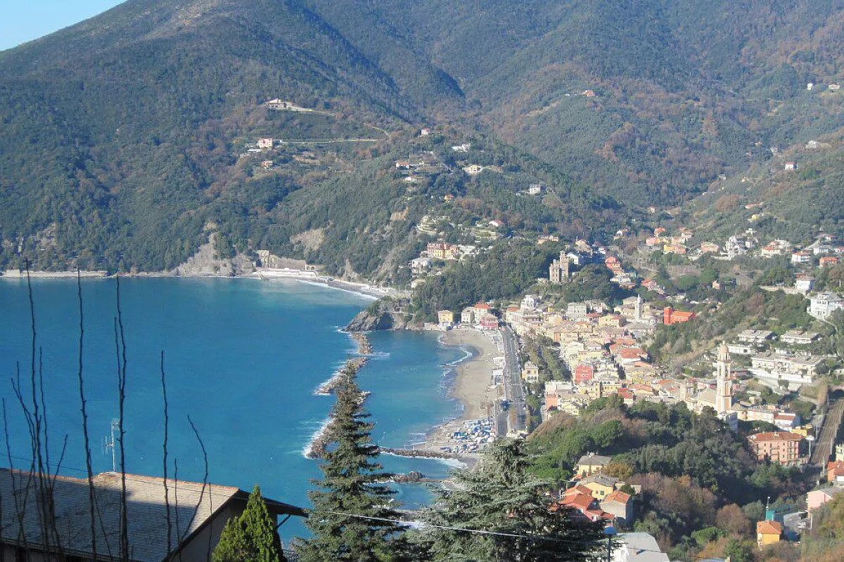 moneglia dal sentiero
