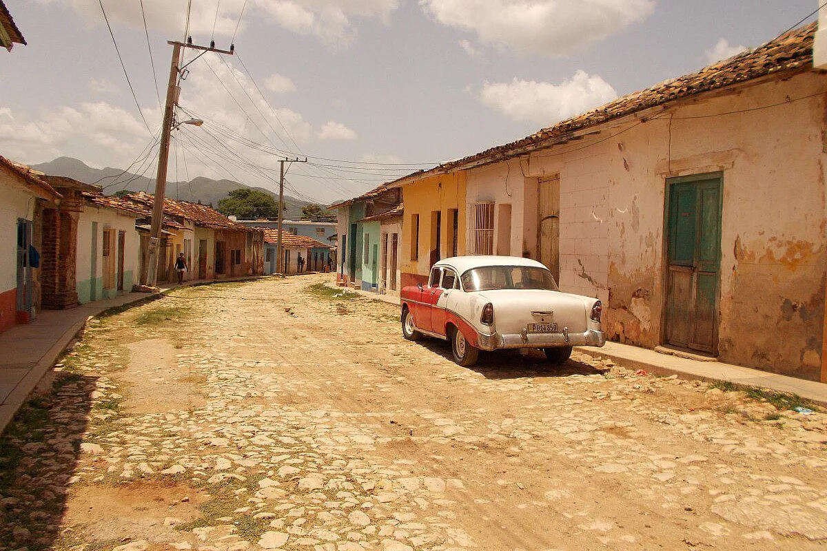 Le strade a ciottoli di Trinidad