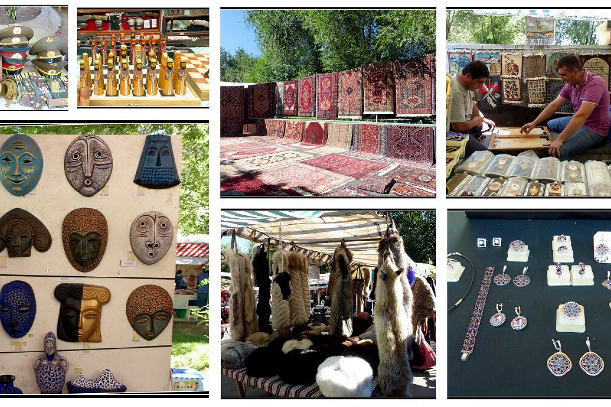VERNISSAGE il mercatino delle pulci di sabato e domenica a Yerevan