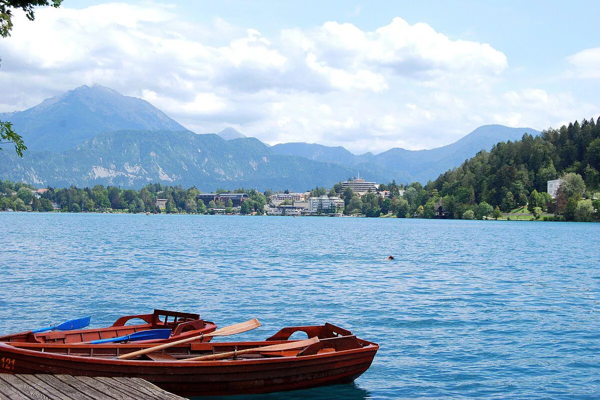 Bled: panorama dall'Isola
