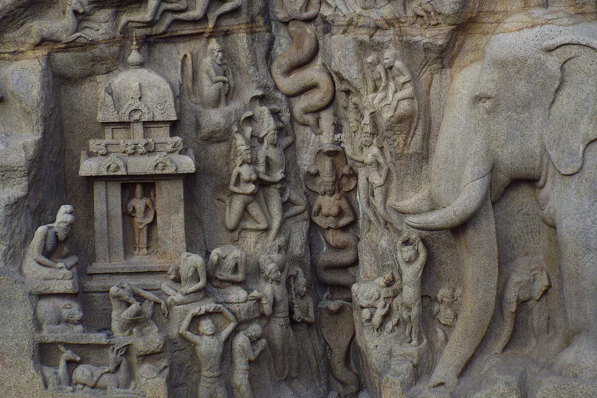 L'Arjuna's Penance - Mahabalipuram