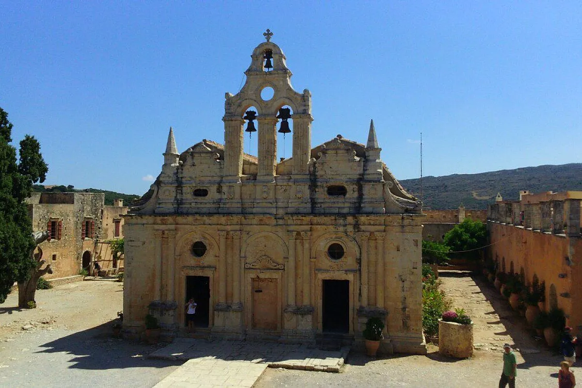 Il monastero Arkadiou, vicino Rethymno