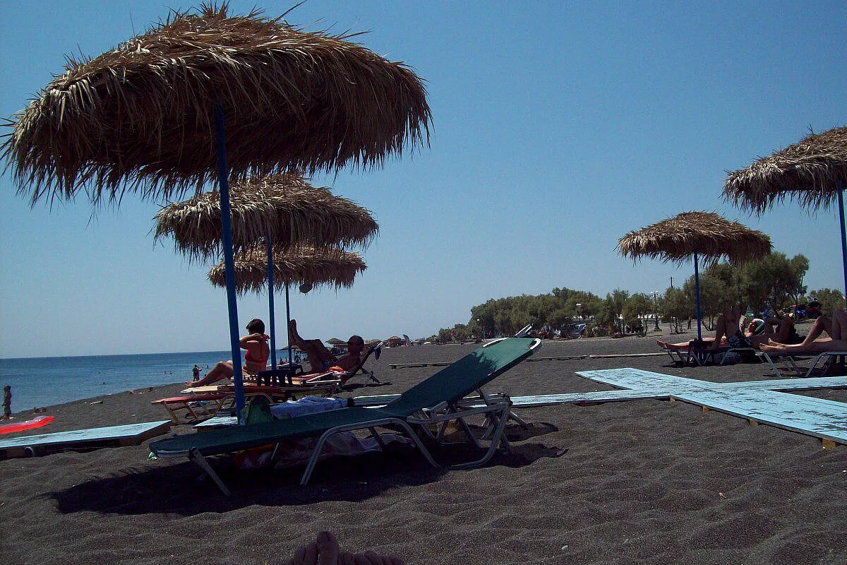 Spiaggia nera di Perissa