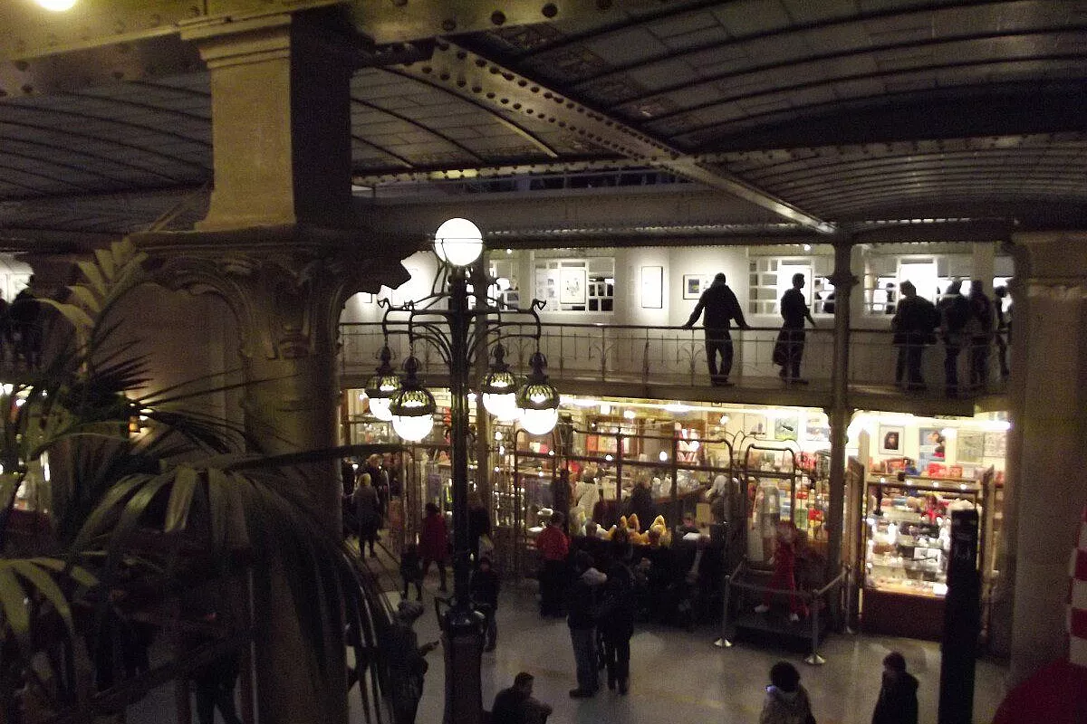 All'interno del museo del fumetto