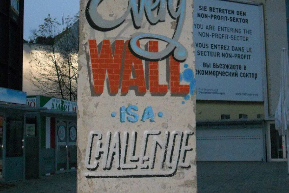 Every wall is a challenge.