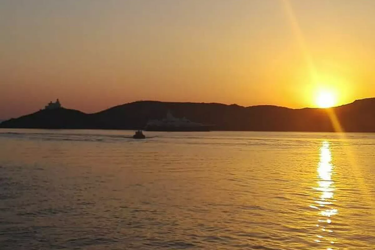 tramonto a loulida