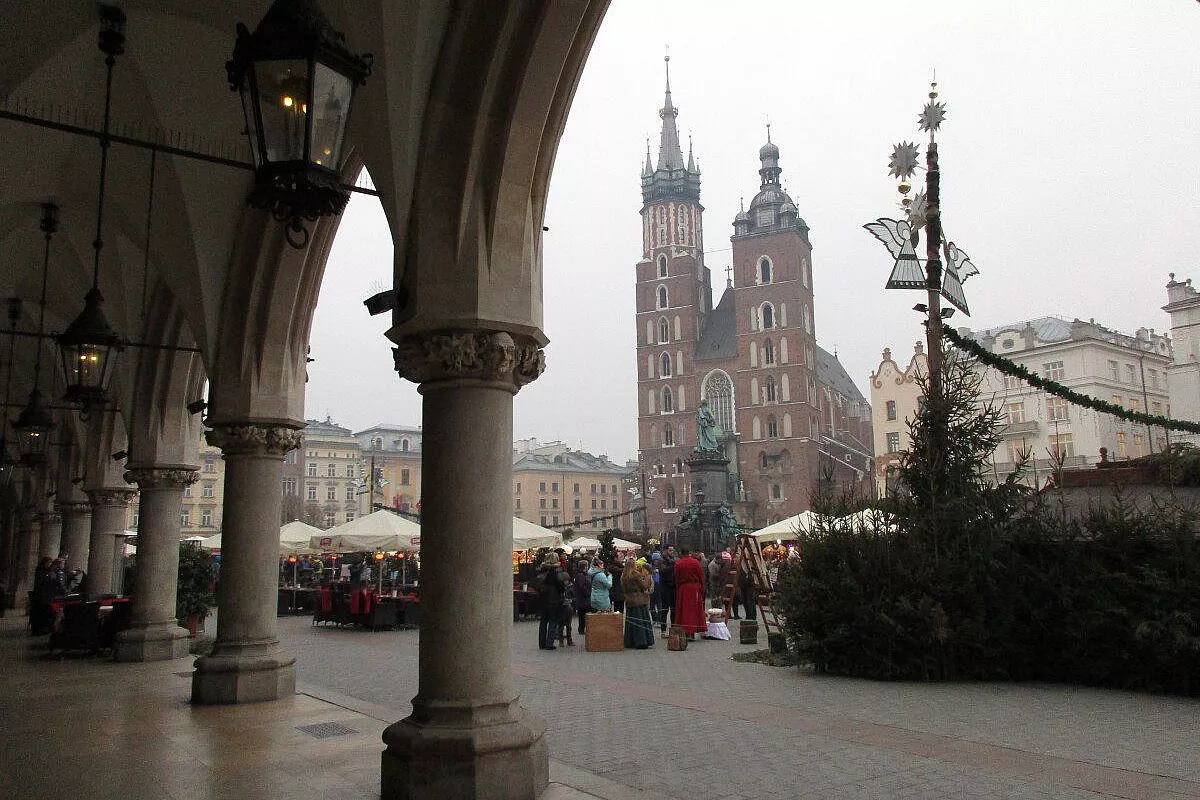 Basilica di S.Maria, Piazza del Mercato, Cracovia