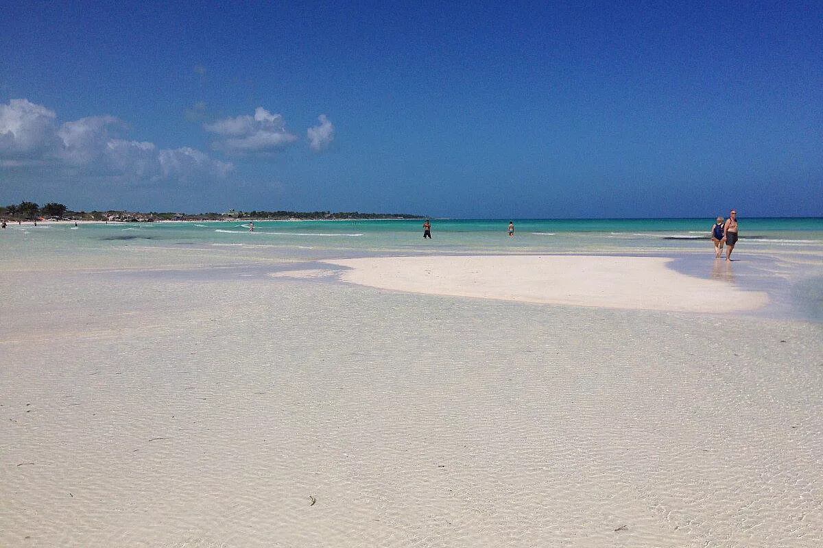 Bassa marea a Cayo Coco