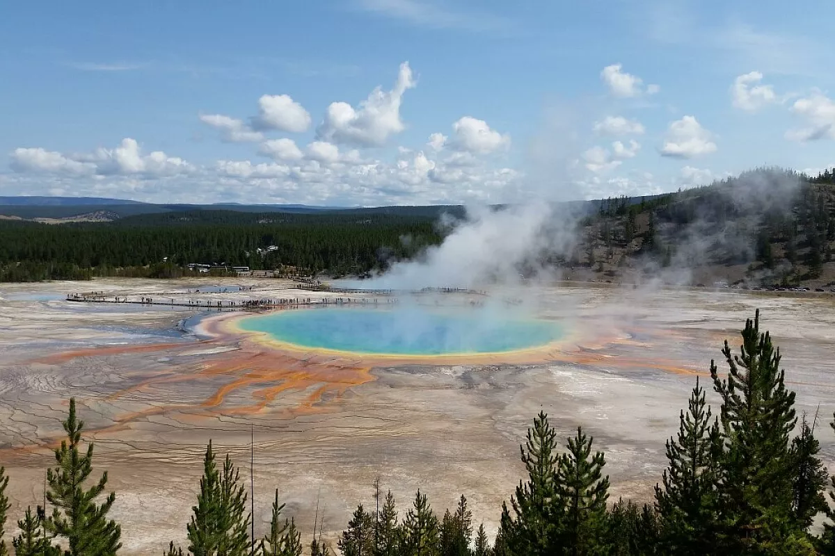 Yellowstone. Grand Prismatic Spring