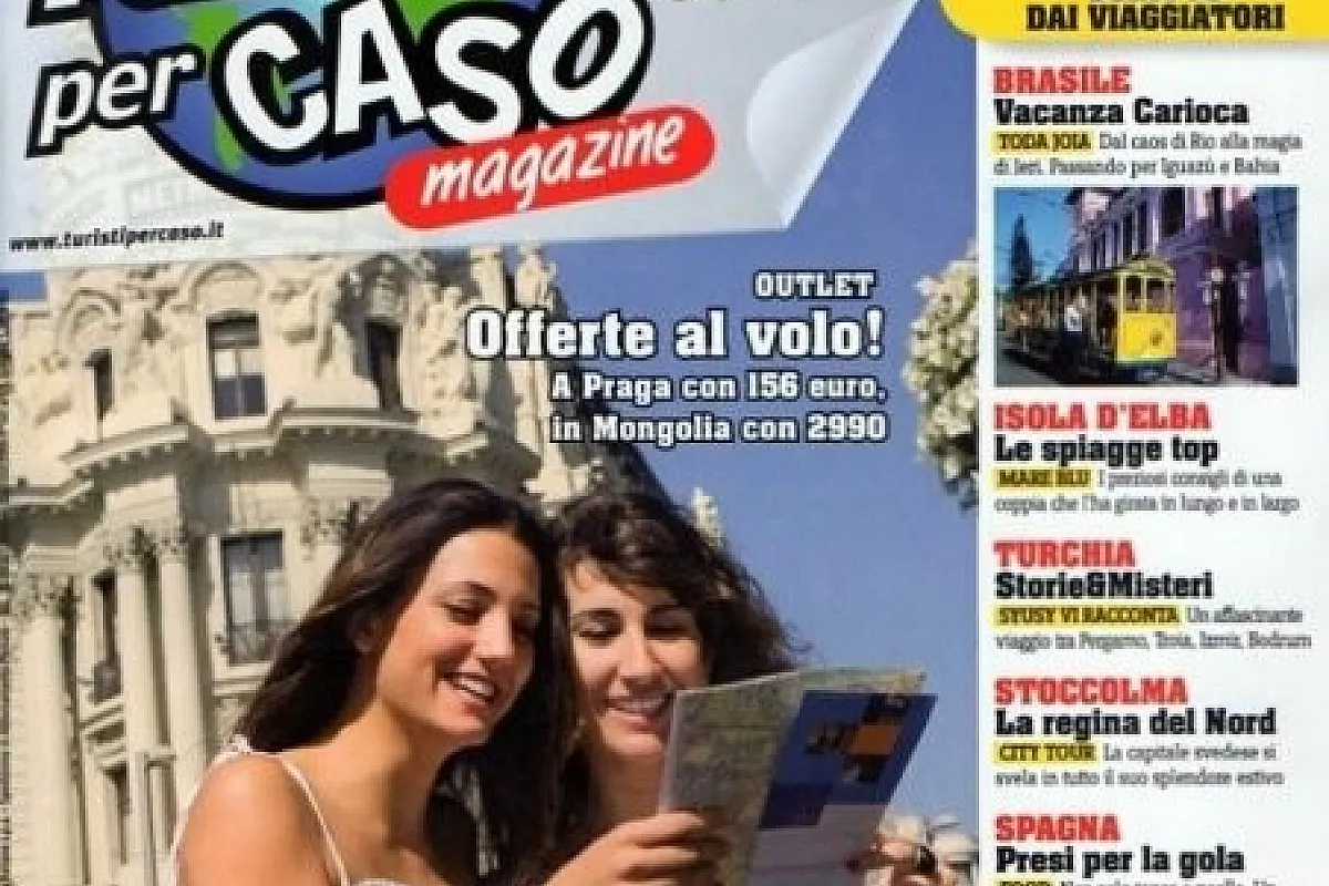 È in edicola Turistipercaso Magazine di Luglio!