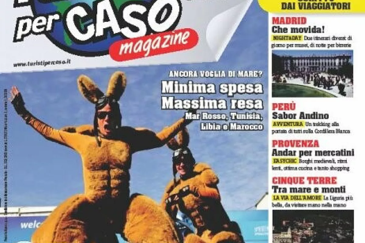 È in edicola Turistipercaso Magazine di settembre!