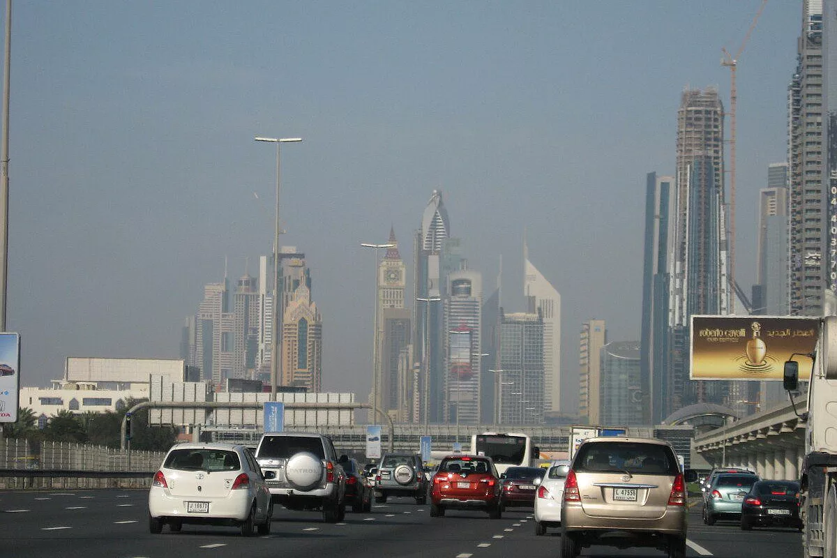 Dubai on the road
