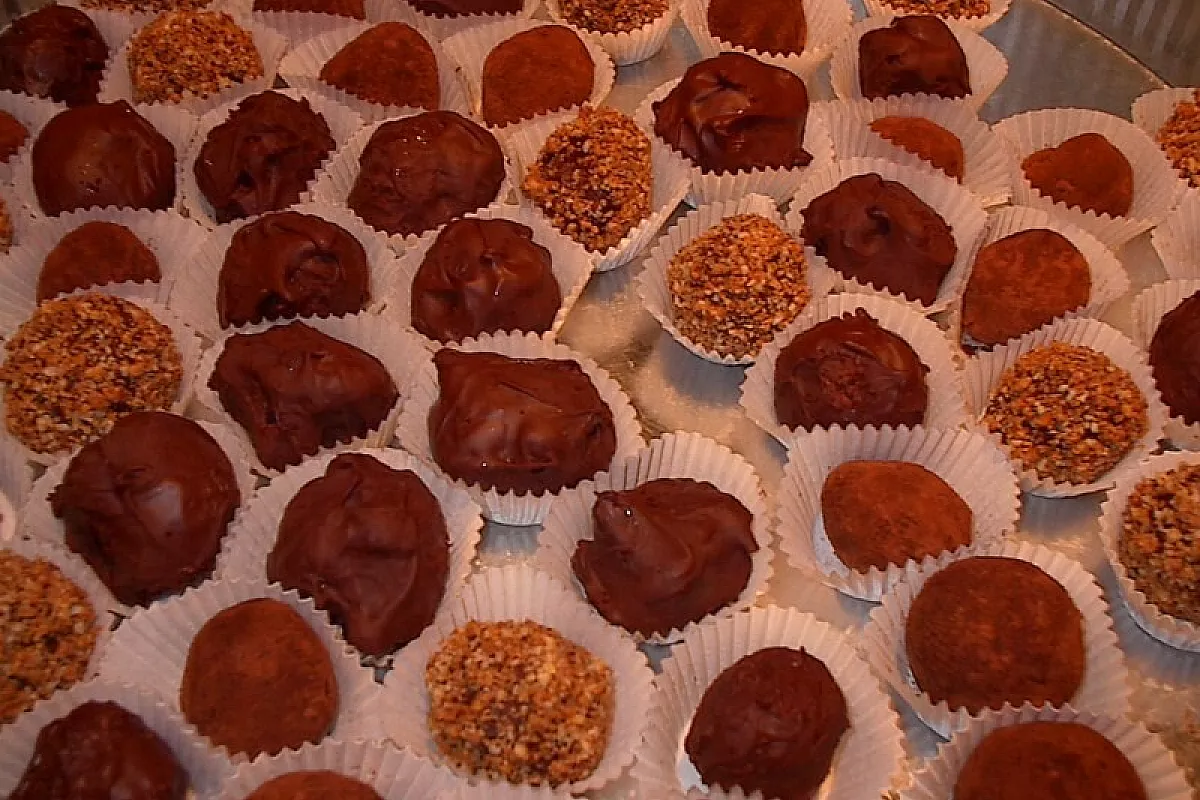 Truffes au chocolat