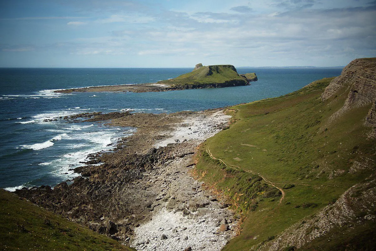 Rhossili le scoglierei