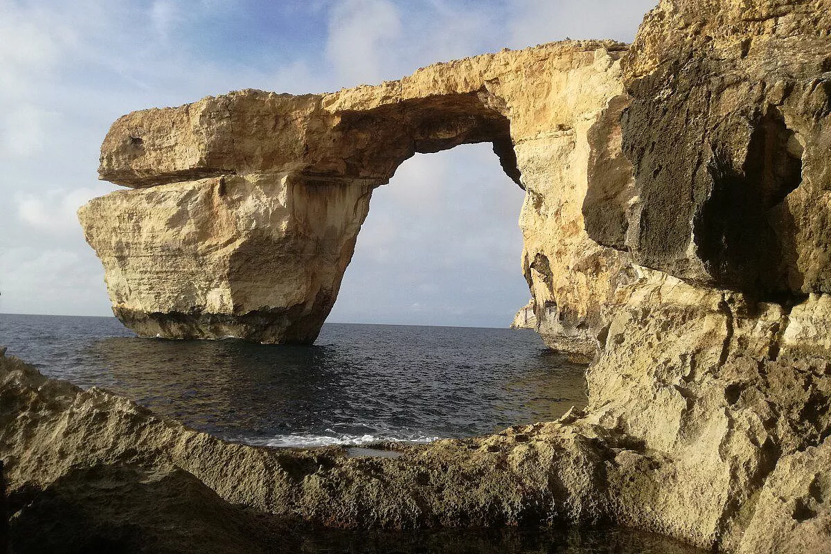 finestra azzura, gozo