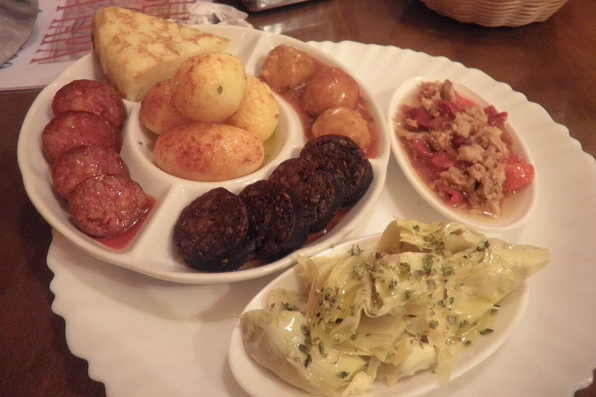 sortido de tapas