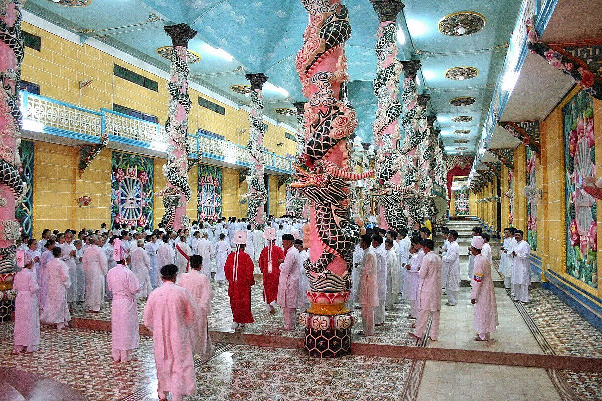 Cao Dai Temple, Vietnam