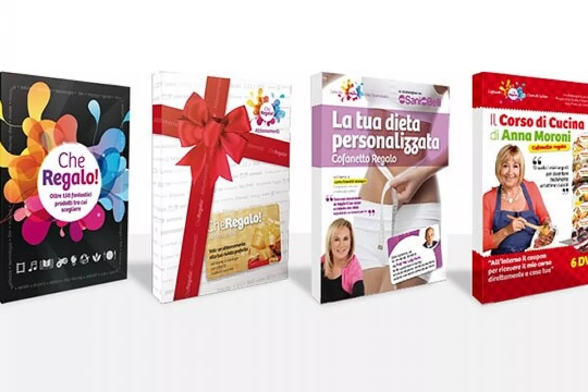 I cofanetti regalo arrivano anche in edicola