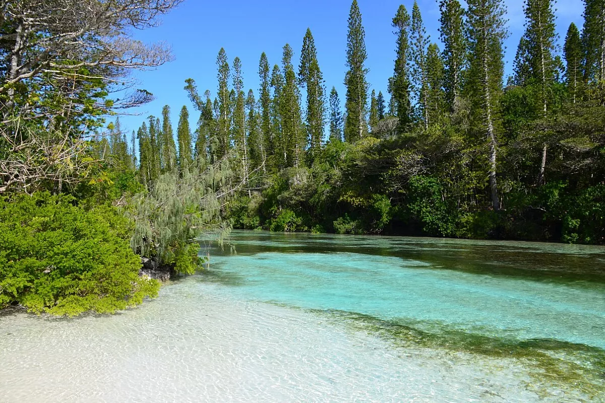 Piscine naturali all'Ile des Pins