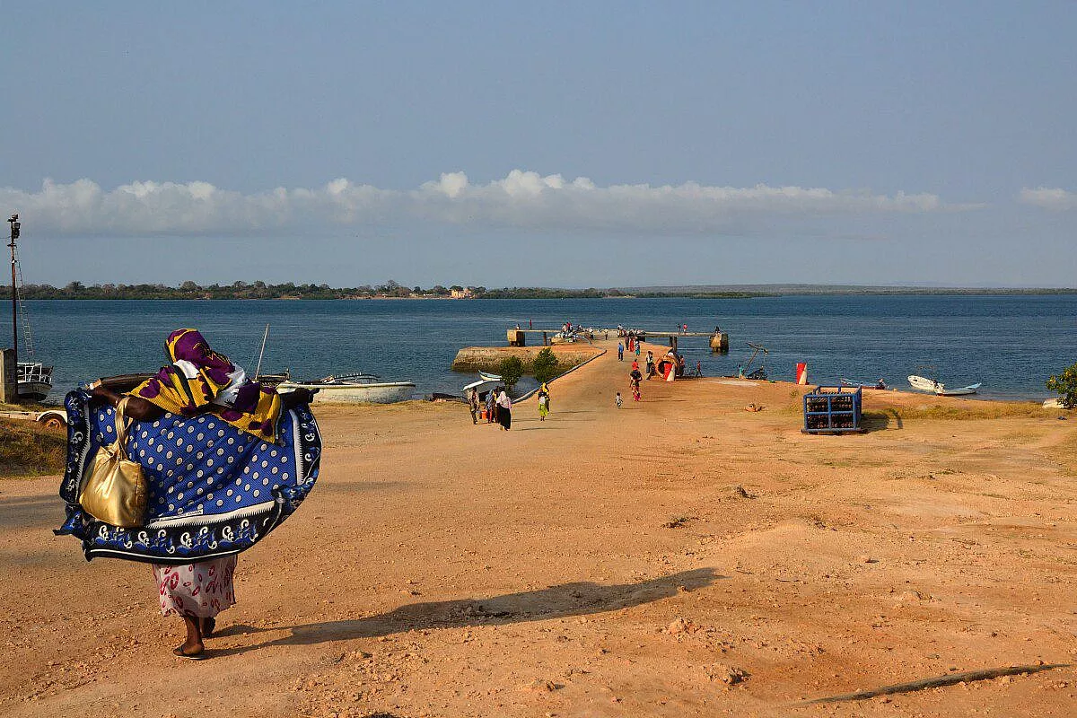 Kilwa Masoko, il molo