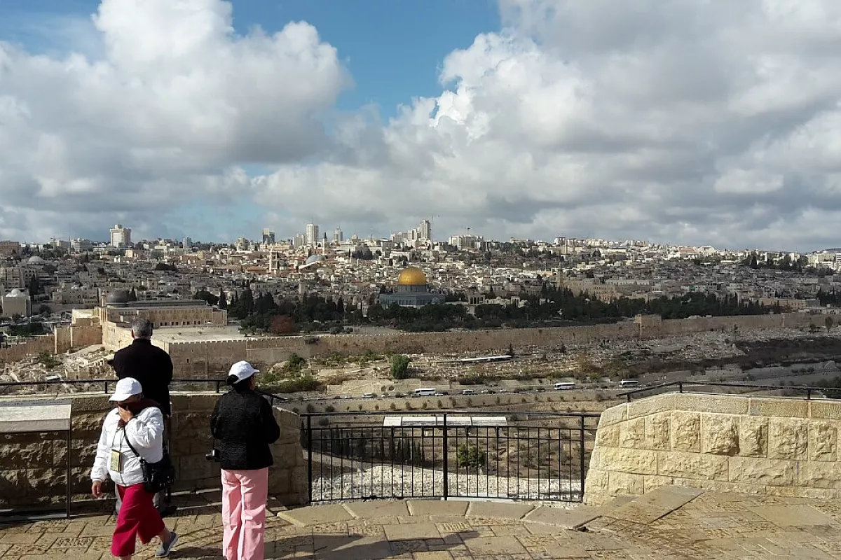 Israele veduta di gerusalemme