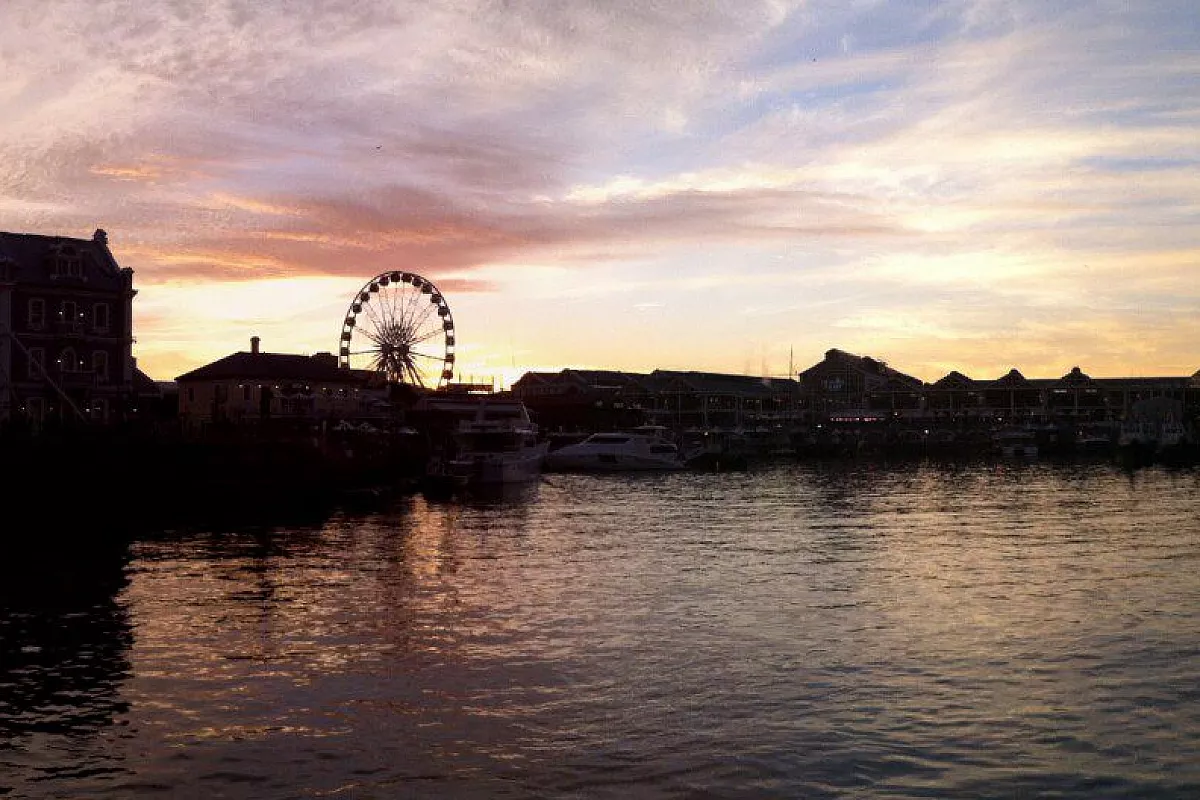 Waterfront by night