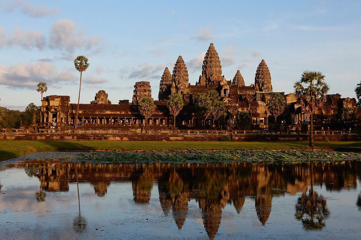 Angkor Wat al tramonto