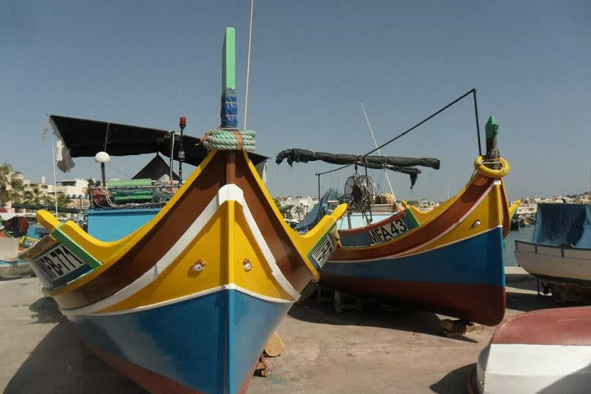 Un particolare nel Porto di Marsaxlokk