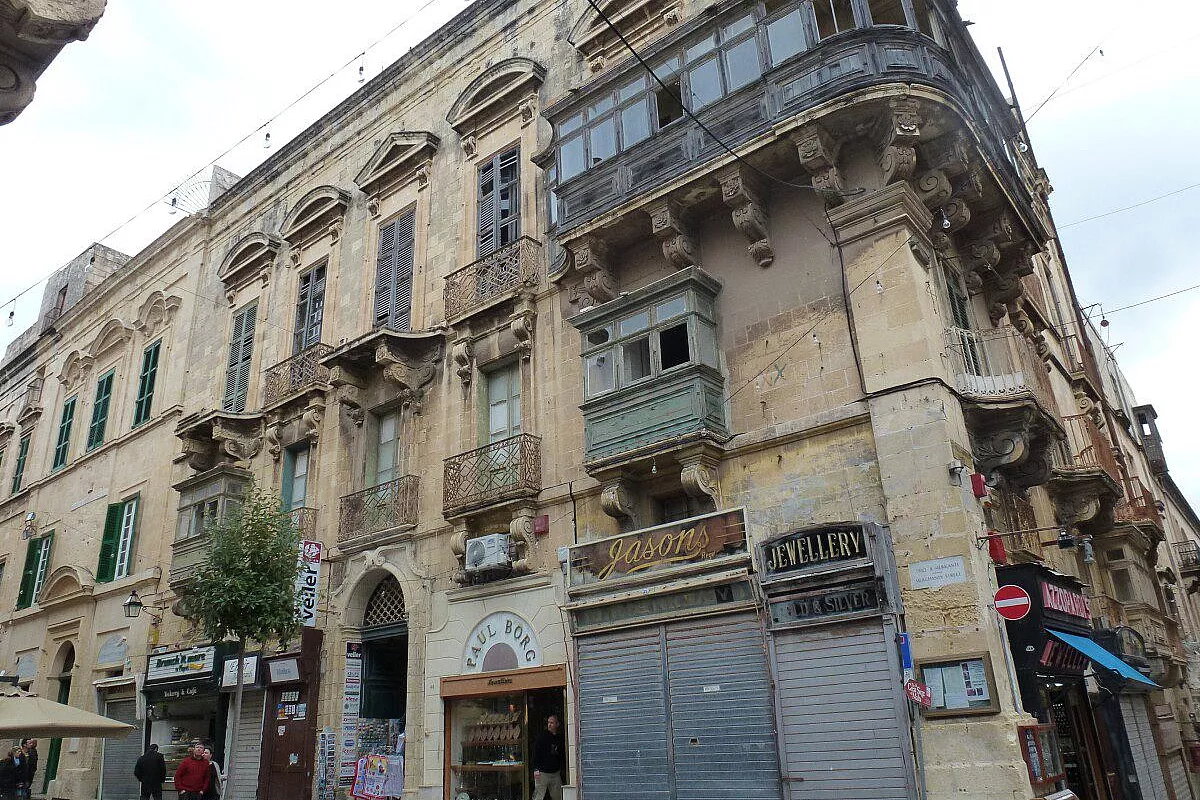 La Valletta: i balconi