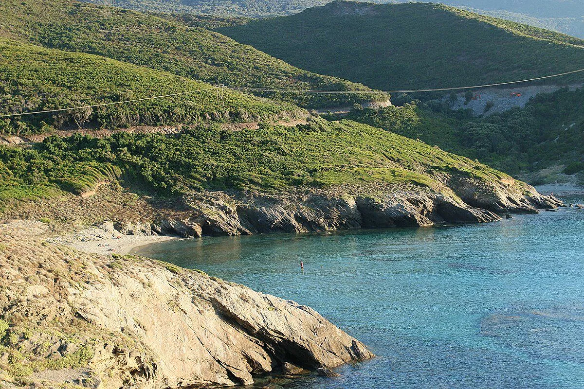 Capo Corso: costa occidentale
