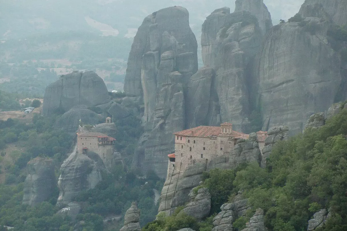 Panorama mozzafiato alle Meteore