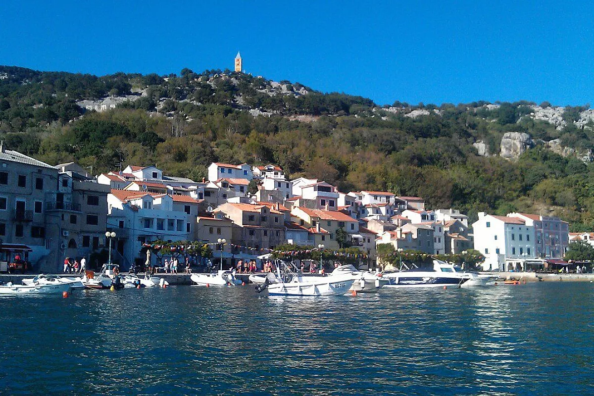 Cittadina di Baska, isola di KRK
