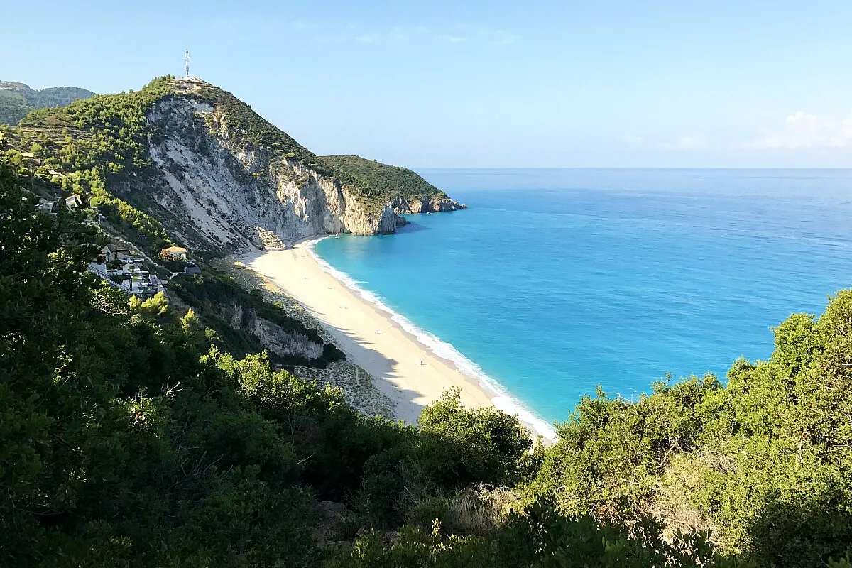 Spiaggia di Mylos ad Agios Nikitas