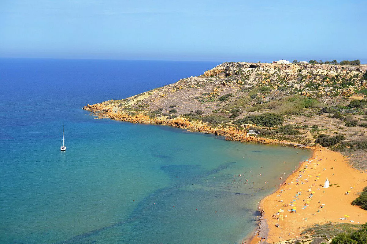 Ramla Bay, dalla grotta di Calipso