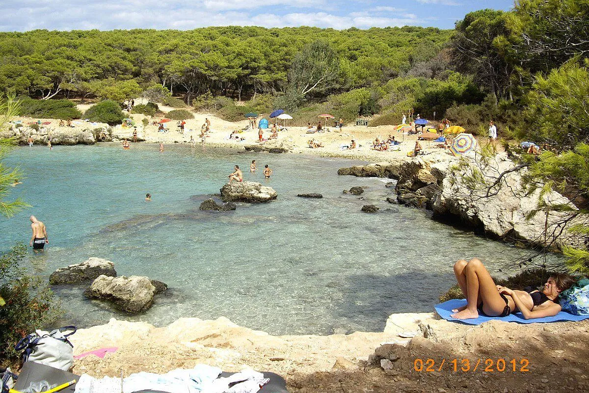 porto selvaggio, la baia