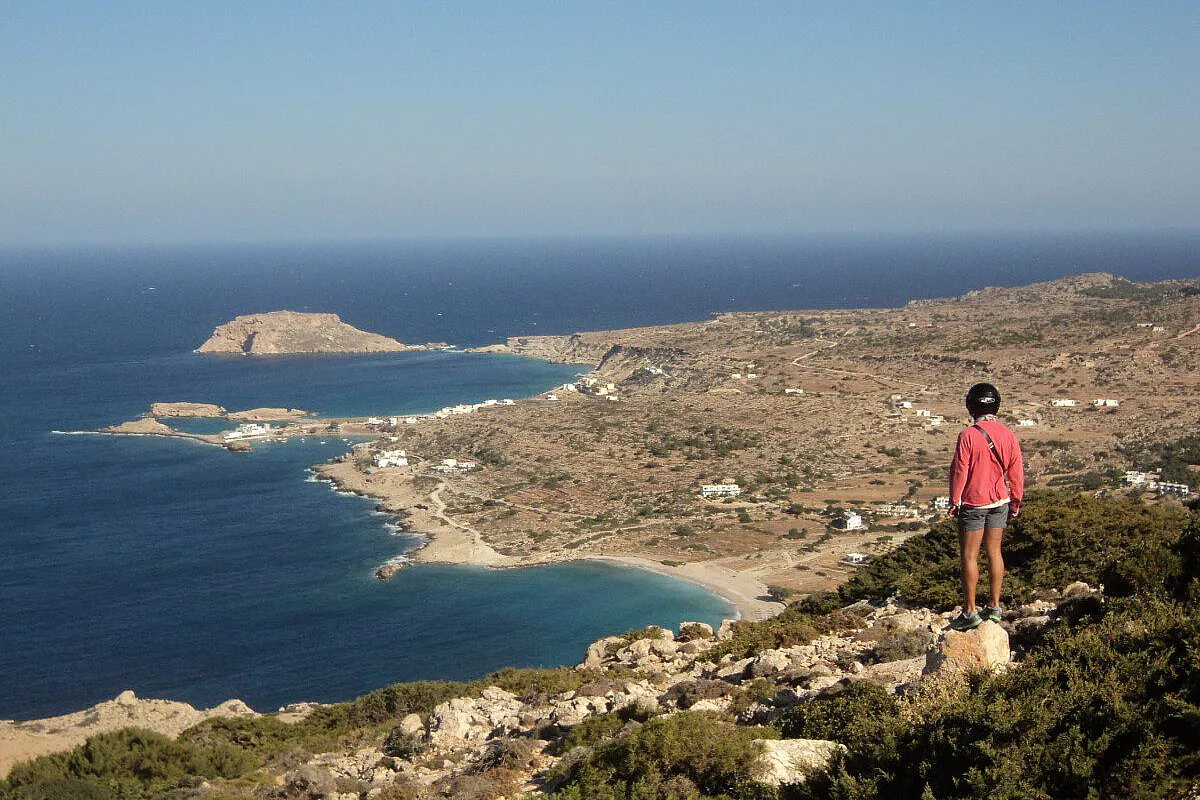 Lefkos le tre baie