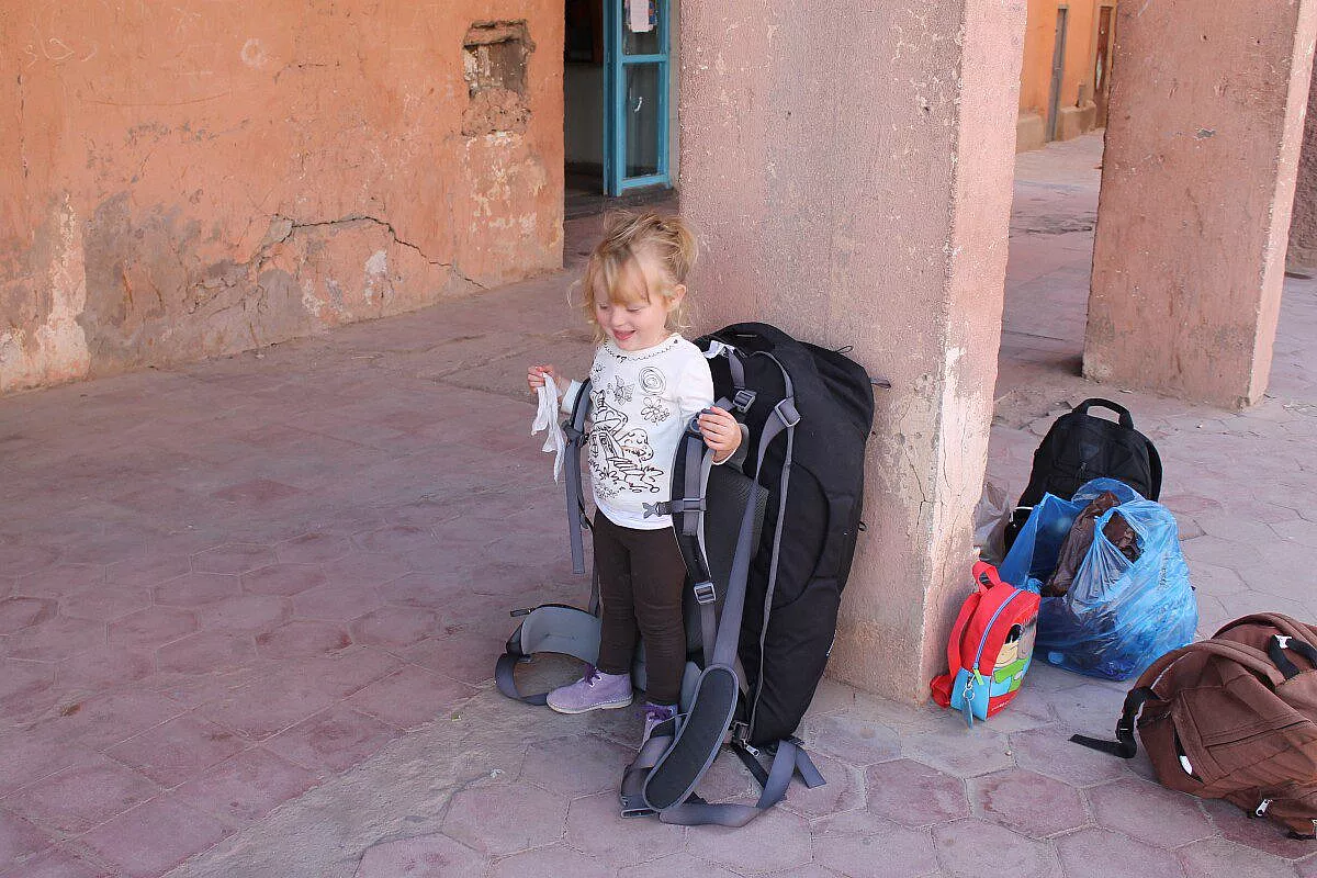 Marocco on the road noi e la nostra bimba di 2 anni