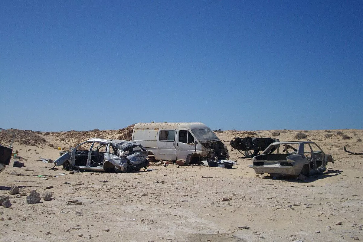 Western sahara, passaggio per la Mauritania