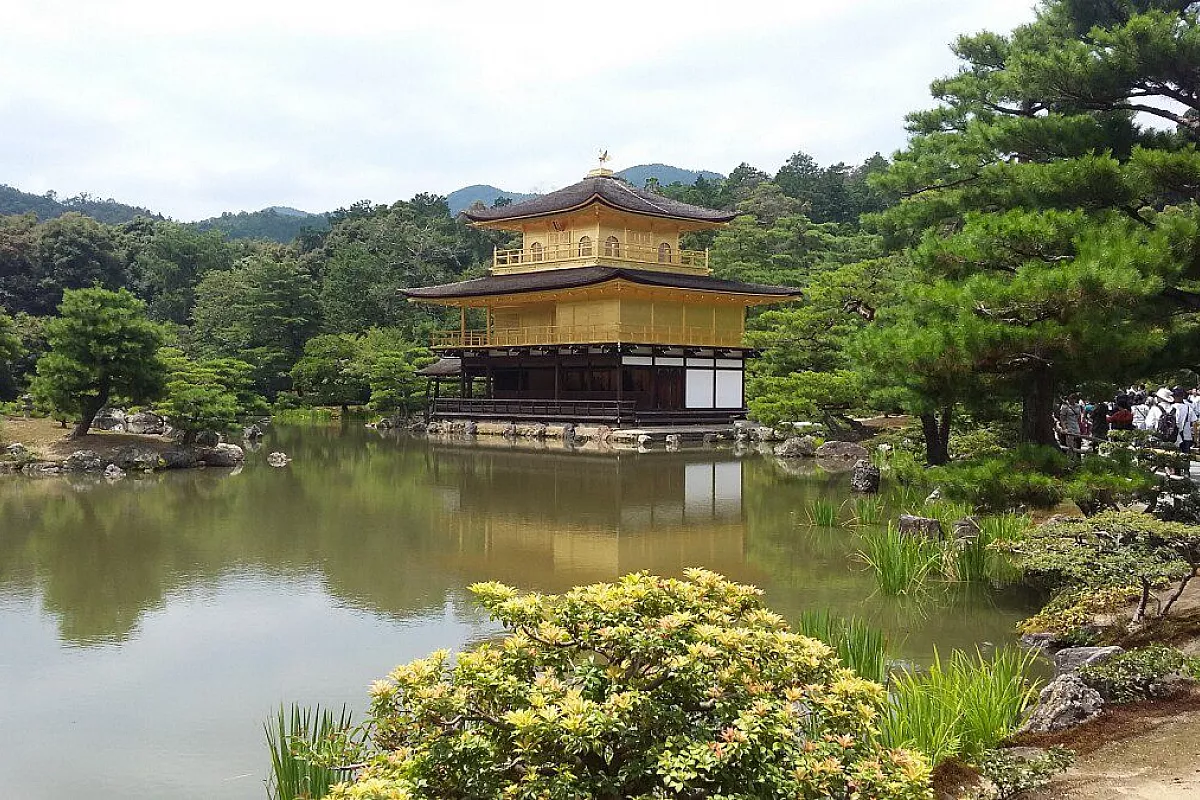Il padiglione d'oro a Kyoto